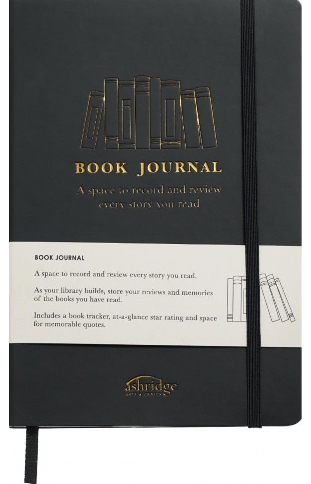 Ashridge A5 PU Book Journal  Black